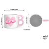 imageZak Designs Star Wars The Mandalorian The Child Sculpted Ceramic Coffee Mug Collectible Keepsake with Unique 3D Character 16 OZ Baby Yoda in CradleBarbie