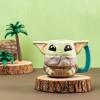 imageZak Designs Star Wars The Mandalorian The Child Sculpted Ceramic Coffee Mug Collectible Keepsake with Unique 3D Character 16 OZ Baby Yoda in CradleGrogu