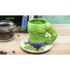 imageZak Designs Star Wars The Mandalorian The Child Sculpted Ceramic Coffee Mug Collectible Keepsake with Unique 3D Character 16 OZ Baby Yoda in CradleHulk