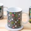 imageZak Designs Star Wars The Mandalorian The Child Sculpted Ceramic Coffee Mug Collectible Keepsake with Unique 3D Character 16 OZ Baby Yoda in CradleMinecraft