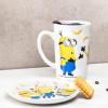 imageZak Designs Star Wars The Mandalorian The Child Sculpted Ceramic Coffee Mug Collectible Keepsake with Unique 3D Character 16 OZ Baby Yoda in CradleMinions