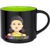 imageZak Designs Star Wars The Mandalorian The Child Sculpted Ceramic Coffee Mug Collectible Keepsake with Unique 3D Character 16 OZ Baby Yoda in CradleSquid Game Red Light Green Light