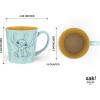 imageZak Designs Star Wars The Mandalorian The Child Sculpted Ceramic Coffee Mug Collectible Keepsake with Unique 3D Character 16 OZ Baby Yoda in CradleStitch
