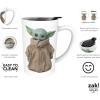 imageZak Designs Star Wars The Mandalorian The Child Sculpted Ceramic Coffee Mug Collectible Keepsake with Unique 3D Character 16 OZ Baby Yoda in CradleThe child