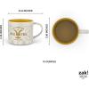 imageZak Designs Star Wars The Mandalorian The Child Sculpted Ceramic Coffee Mug Collectible Keepsake with Unique 3D Character 16 OZ Baby Yoda in CradleYellowstone