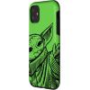 imageiPhone 16 Star Wars The Mandalorian Grogu Using the Force Green CaseiPhone 11