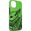 imageiPhone 16 Star Wars The Mandalorian Grogu Using the Force Green CaseiPhone 13