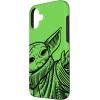 imageiPhone 16 Star Wars The Mandalorian Grogu Using the Force Green CaseiPhone 16 Plus