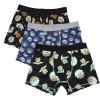 imageBioworld Star Wars Mandalorian The Child Character Mens 3pk Boxer Briefs SetBlack