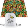 imagePICNIC TIME Star Wars Mandalorian Grogu Impresa Picnic Blanket Lightweight Beach Blanket Machine Washable Black and WhiteDisney Encanto  Black and White