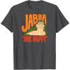 imageStar Wars  Jabba The Hutt Doodle TShirtDark Heather Grey