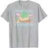 imageStar Wars  The Mandalorian Grogu Show Me The Way To Snacks TShirtHeather Grey