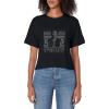 imageStar Wars Christmas I Noel Han Solo Ugly Sweater Vintage Womens Crop TopBlack