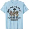 imageStar Wars Endor Forest Summer Camp Ewok TShirtBaby Blue