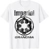 imageStar Wars Imperial Icon Matching Family GRANDMA TShirt TShirtWhite