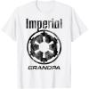 imageStar Wars Imperial Icon Matching Family GRANDPA TShirt TShirtWhite