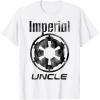 imageStar Wars Imperial Icon Matching Family UNCLE TShirt TShirtWhite