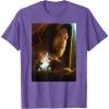 imageStar Wars ObiWan Kenobi Darth Vader Showdown TShirtPurple Heather