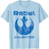imageStar Wars Rebel Alliance Matching Family DAUGHTER TShirt TShirtBaby Blue