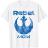 imageStar Wars Rebel Alliance Matching Family MOM TShirt TShirtWhite