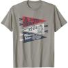 imageStar Wars Summer Of 77 Distressed Retro Vibes Big Chest Logo TShirtSlate Grey