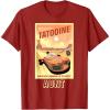 imageStar Wars Tatooine Matching Family AUNT TShirt TShirtCranberry Red
