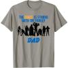 imageStar Wars The Force Matching Family DAD TShirt TShirtSlate Grey