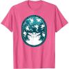 imageStar Wars The Mandalorian Grogu ampamp Frogs May the Force TShirtPink Heather