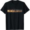 imageStar Wars The Mandalorian Series Logo TShirt TShirtBlack