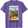 imageStar Wars Welcome to Endor Matching Family GRANDPA TShirt TShirtPurple Heather