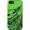 imageiPhone 16 Star Wars The Mandalorian Grogu Using the Force Green CaseiPhone SE 2020  7  8