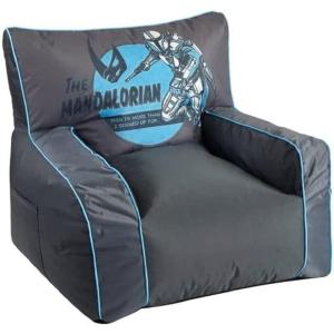 imageIdea Nuova Star Wars The Mandalorian Oversized Gaming Bean Bag Chair with Side Pocket WK330511Star Wars Mandalorian