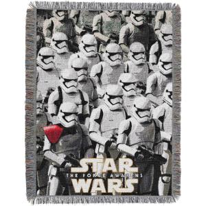 imageNorthwest Star Wars Woven Tapestry Throw Blanket 48quot x 60quot Ground InvasionGround Invasion