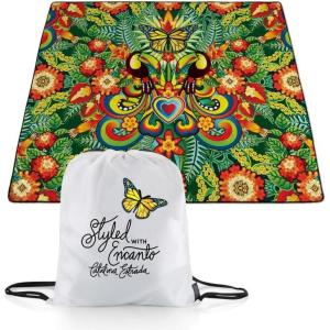 imagePICNIC TIME Star Wars Mandalorian Grogu Impresa Picnic Blanket Lightweight Beach Blanket Machine Washable Black and WhiteDisney Encanto  Black and White