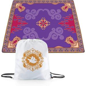 imagePICNIC TIME Star Wars Mandalorian Grogu Impresa Picnic Blanket Lightweight Beach Blanket Machine Washable Black and WhiteDisney Princess Aladdin Magic Carpet  Purple