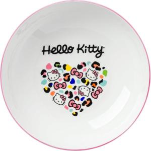imageSilver Buffalo Star Wars The Mandalorian and The Child Baby Yoda Grogu 4 Pack Rimmed Ceramic Plate Set 8 InchesHello Kitty Leopard Heart Pattern