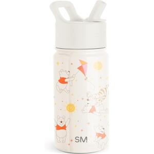 imageSimple Modern Water Bottle with Straw Lid  Marvel Spiderman 18oz Stainless Steel Cup Insulated Tumbler for Boys Girls School  Spidey Friends UniteDisneyWinnie the Pooh  Friends