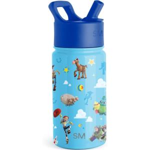 imageSimple Modern Water Bottle with Straw Lid  Marvel Spiderman 18oz Stainless Steel Cup Insulated Tumbler for Boys Girls School  Spidey Friends UniteDisneyToy Story Andys Toys