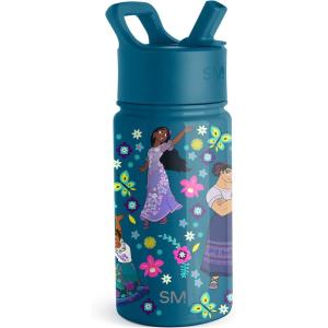 imageSimple Modern Water Bottle with Straw Lid  Marvel Spiderman 18oz Stainless Steel Cup Insulated Tumbler for Boys Girls School  Spidey Friends UniteDisneyEncanto