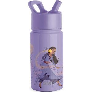 imageSimple Modern Water Bottle with Straw Lid  Marvel Spiderman 18oz Stainless Steel Cup Insulated Tumbler for Boys Girls School  Spidey Friends UniteDisney WishAshas Adventure
