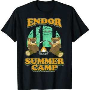 imageStar Wars Endor Summer Camp TShirtBlack