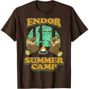 imageStar Wars Endor Summer Camp TShirtBrown