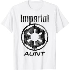 imageStar Wars Imperial Icon Matching Family AUNT TShirt TShirtWhite
