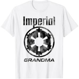 imageStar Wars Imperial Icon Matching Family GRANDMA TShirt TShirtWhite
