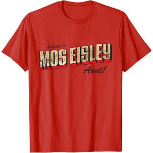 imageStar Wars Mos Eisley Matching Family AUNT TShirt TShirtRed