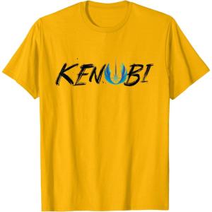 imageStar Wars ObiWan Kenobi Jedi Icon TShirtGolden Yellow