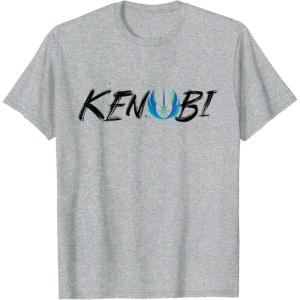 imageStar Wars ObiWan Kenobi Jedi Icon TShirtHeather Grey
