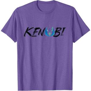 imageStar Wars ObiWan Kenobi Jedi Icon TShirtPurple Heather