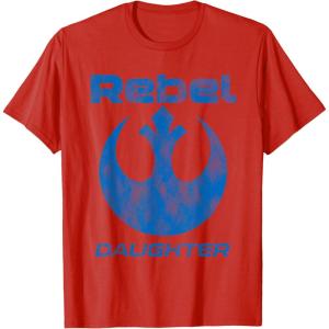 imageStar Wars Rebel Alliance Matching Family DAUGHTER TShirt TShirtRed