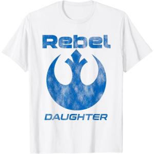 imageStar Wars Rebel Alliance Matching Family DAUGHTER TShirt TShirtWhite